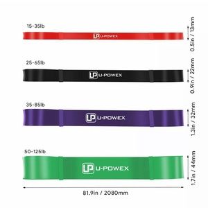 1Sets U-POWEX  Unbreakable Pull Up Assist Bands